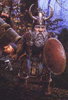 Mountain Dwarf warrior
